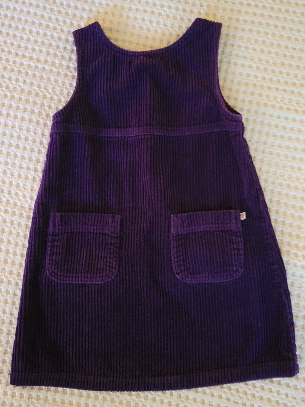 Old Navy Deep Purple Corduroy Jumper Dress GIRLS 4/5